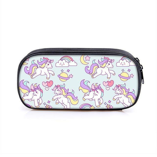 Playful Unicorn Pencil Case